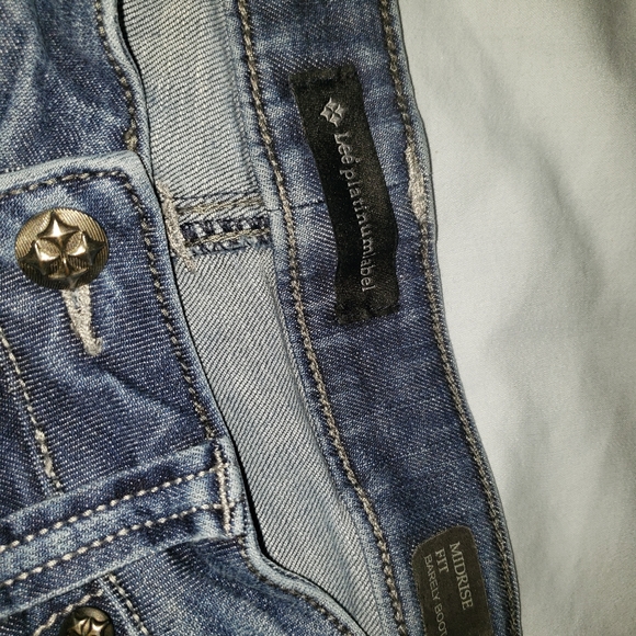 Bootcut Lee Platinum Jeans - Picture 1 of 2